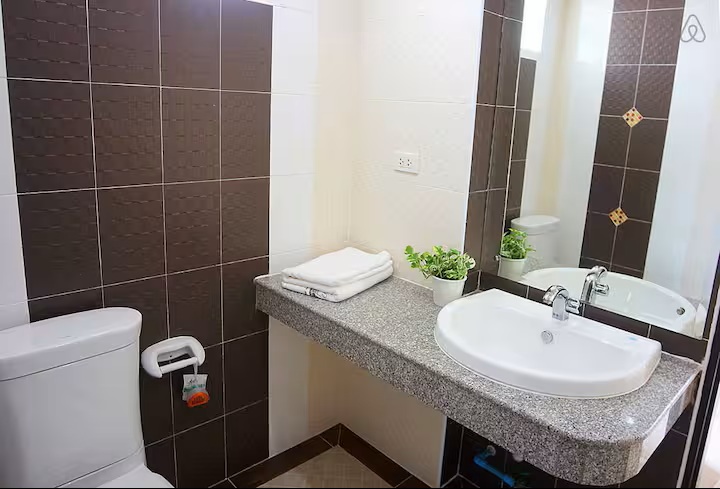 Modern bathroom facilities